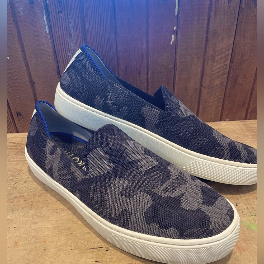 Rothy’s camo slip on sneakers size 9